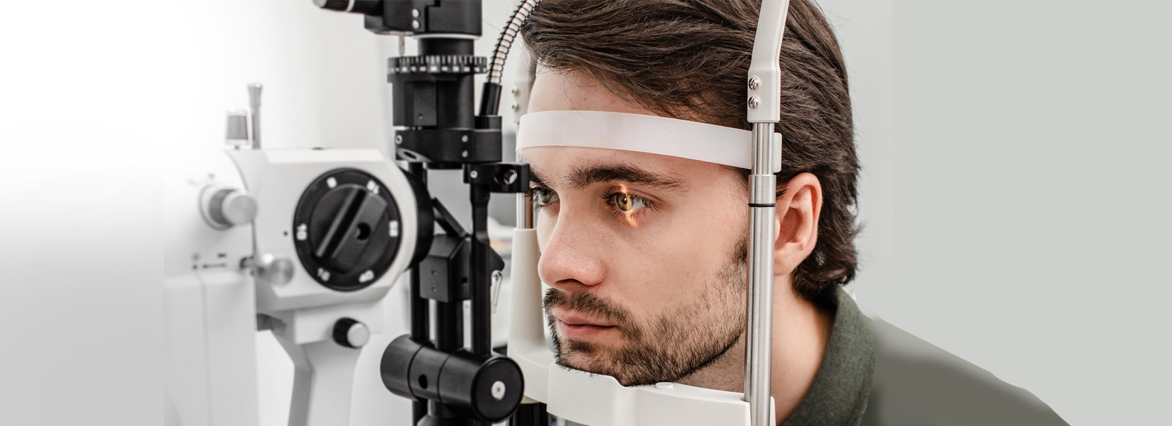 young man during eye exam in Canyon Lakes At Stonegate